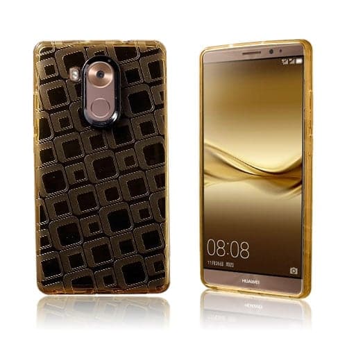 Valdemar TPU-skal med Rutnät för Huawei Mate 8 - Guld