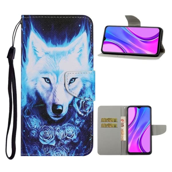 Wonderland Xiaomi Redmi 9C fodral -Blå