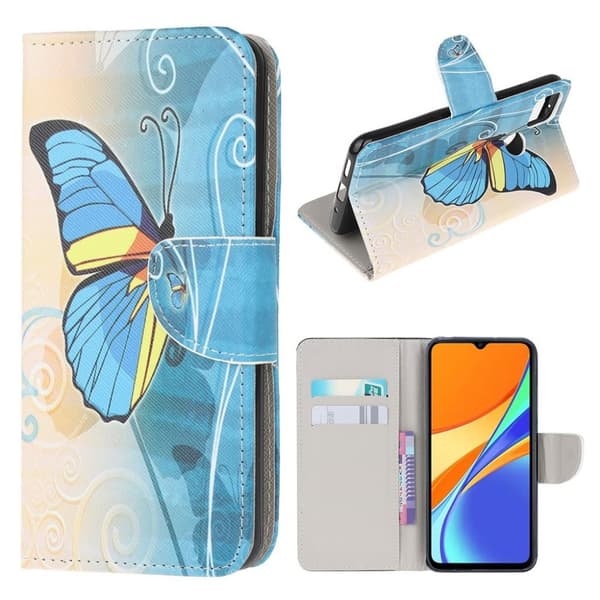Wonderland Xiaomi Redmi 9C fodral -Blå