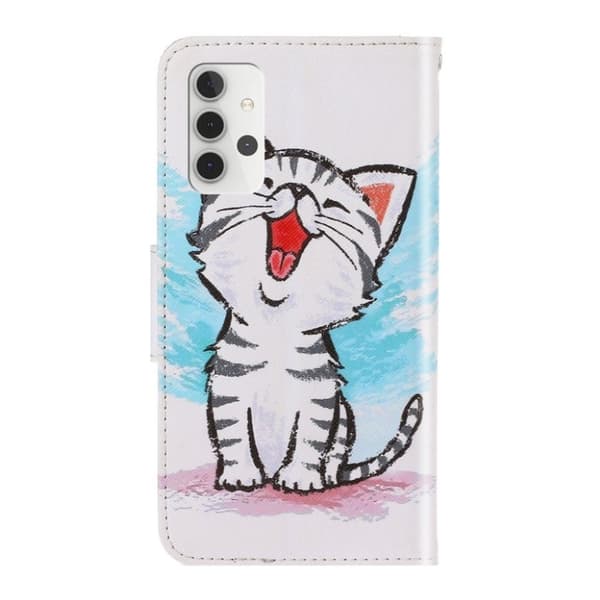 Wonderland Samsung Galaxy A32 fodral -Vit