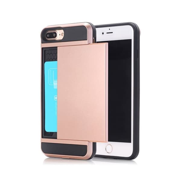 Christensen iPhone 7 Plus / 8 Plus TPU cover i to lag - Rosaguld