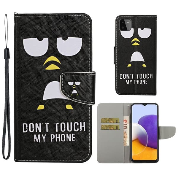 Wonderland Samsung Galaxy A22 5G fodral -Svart