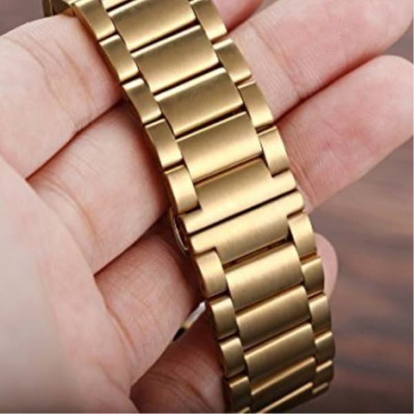 Fitbit Charge 2 lyxig rostfritt stål klockarmband - Guld