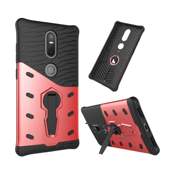 Lenovo Phab 2 Plus hybridskal med kickstand - Röd