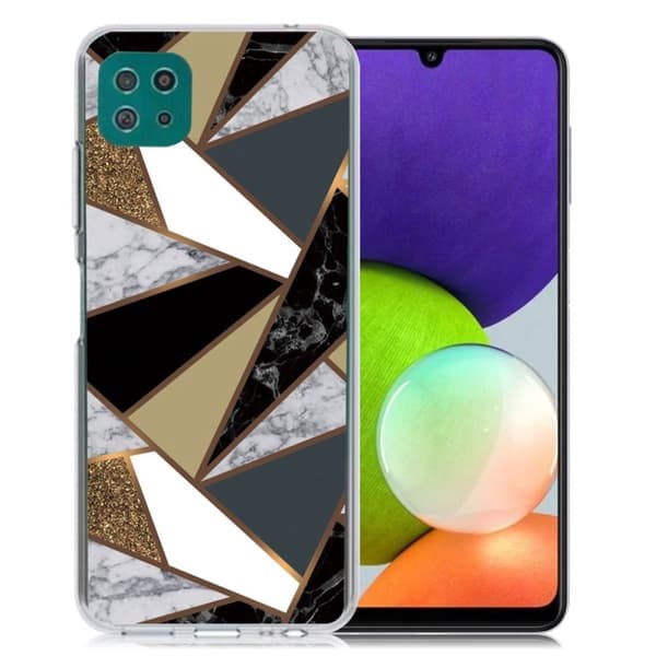 Marmormotiv Samsung Galaxy A22 5G skal - Jordiska Marmorfragment