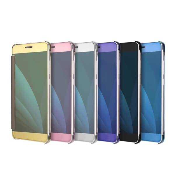 Mirror Samsung Galaxy J5 (2017) fodral - Silver/Grå