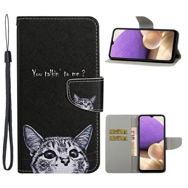Wonderland Samsung Galaxy A32 fodral -Svart