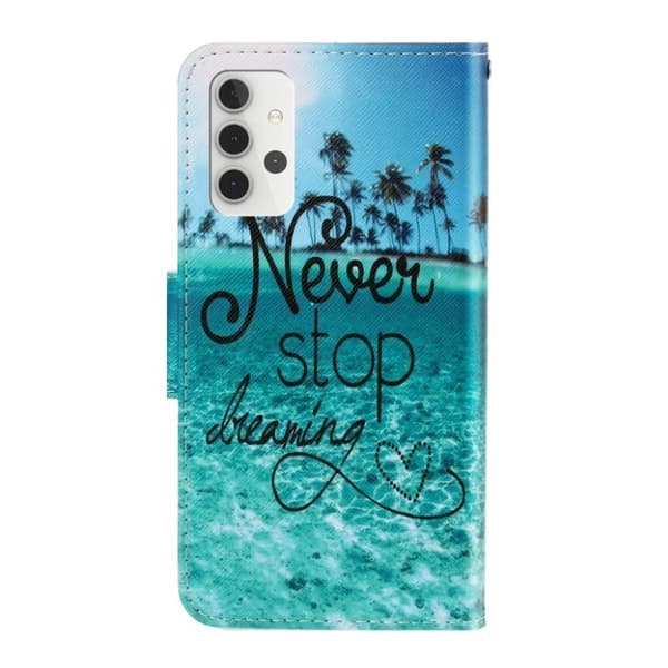 Wonderland Samsung Galaxy A32 flip etui - Hold Aldrig Op Med At Drømme