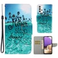 Miniatyrbillede 1 af 2: Wonderland Samsung Galaxy A32 flip etui - Hold Aldrig Op Med At Drømme