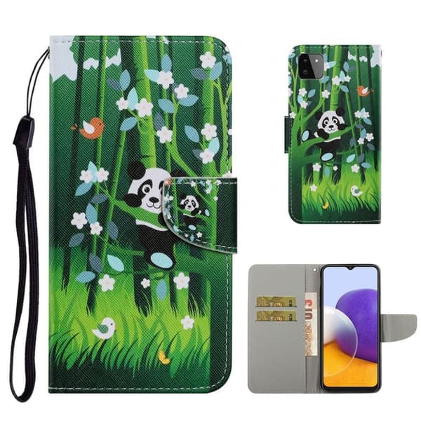 Wonderland Samsung Galaxy A22 5G fodral -Röd