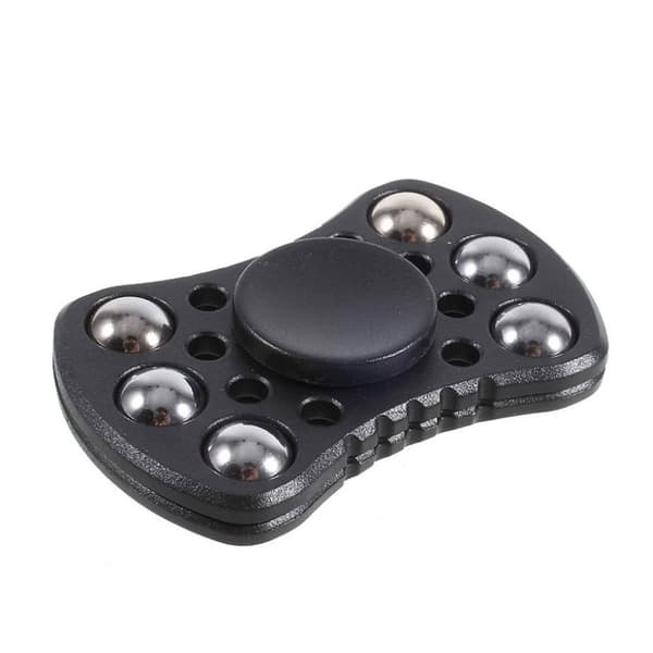 Fidget Hand Spinner med stålkuglelejer - Sort