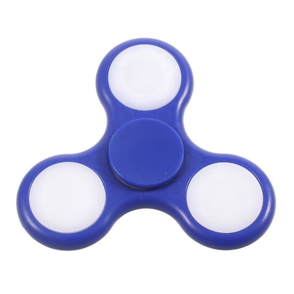 Fidget spinner tri-spinner - Blå