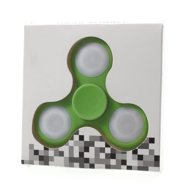 Fidget spinner tri-spinner - Grön