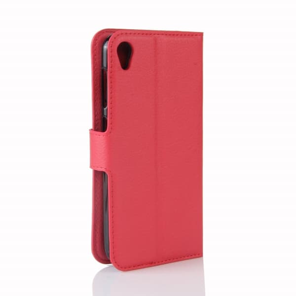 Asus ZenFone Live (ZB501KL) Skinn fodral - Röd