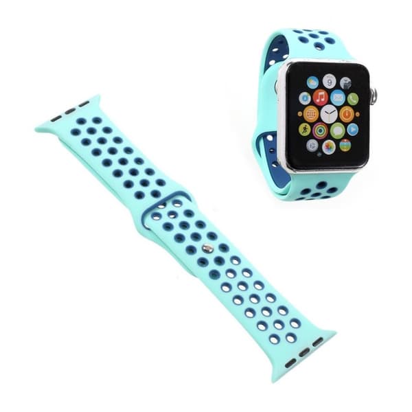 Apple Watch 38mm silikone rem - Turkis