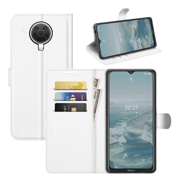 Classic Nokia G20 fodral - Vit