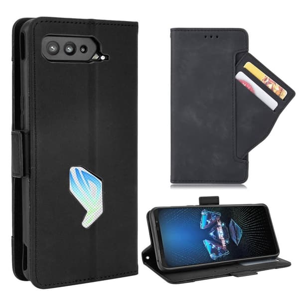 Moderni Nahkalaukku For ASUS ROG Phone 5 - Musta