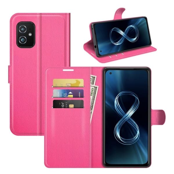 Classic Asus Zenfone 8 fodral - Rosa