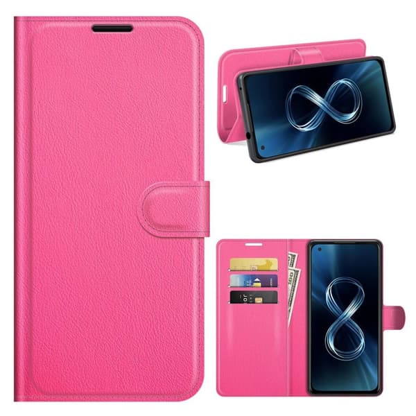 Classic Asus Zenfone 8 fodral - Rosa