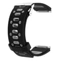 Miniatyrbild 1 av 2: Fitbit Blaze Andningsbart silikon klockband - Svart grå