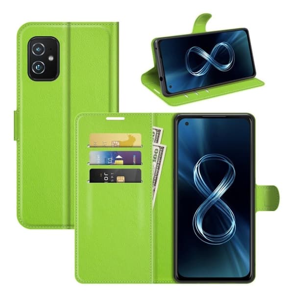 Classic Asus Zenfone 8 fodral - Grön