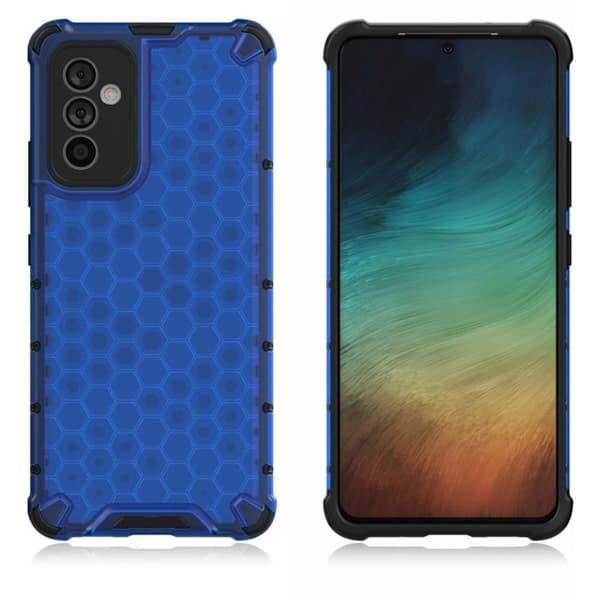 Bofink Honeycomb Samsung Galaxy A82 5G skal - Blå