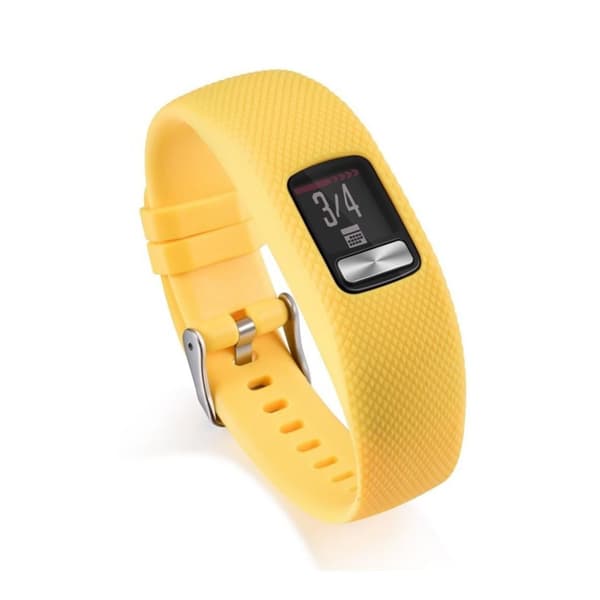 Garmin VivoFit 4 klockarmband flexibel TPE och TPU material träningsklocka halkfri - Gul