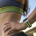 Miniatyrbild 2 av 2: Fitbit Ionic Silikon klockband med stripes - Svart grön