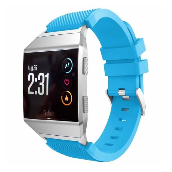 Fitbit Ionic rem med Twill tekstur - Baby blå