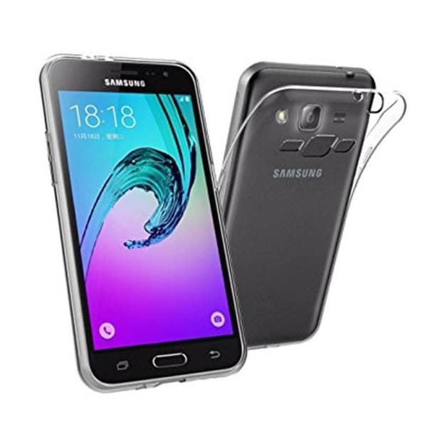 Samsung Galaxy J3 / J3 (2016) Transparent skydd (flexibelt)