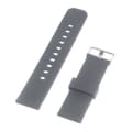 Miniatyrbild 1 av 2: Samsung Gear 2 R380 / Pebble Time / LG G Watch W100 W110 / Asus Zenwatch klockarmband silikon - Grå