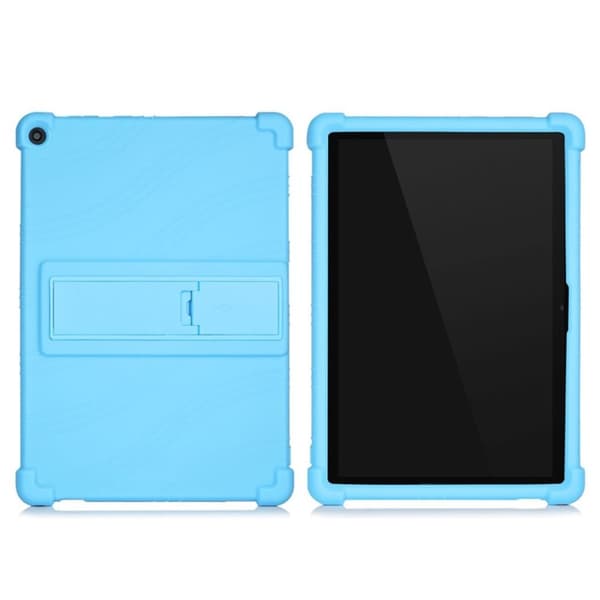 Lenovo Tab M10 FHD REL slide-out kickstand silikonfodral - Baby Blå