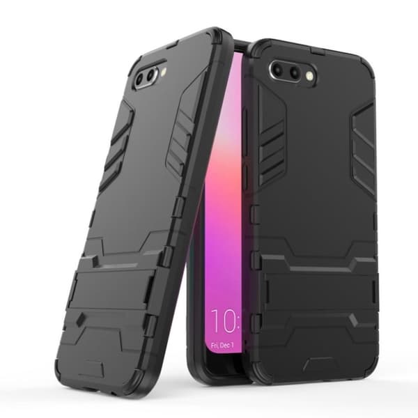 Huawei Honor 10 kickstand hybridfodral - Svart