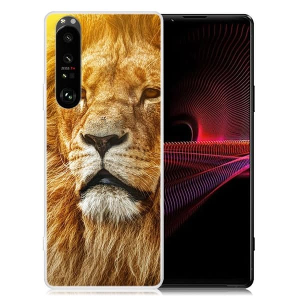 Deco Sony Xperia 1 III Suojakotelo - Kulta Lion