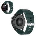 Miniatyrbild 1 av 2: 22 mm universal klockarmband i silikon - Svartaktig Grön
