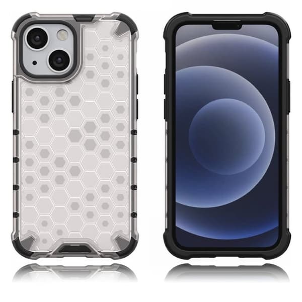 Bofink Honeycomb iPhone 13 Mini skal - Silver/Grå