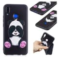 Miniatyrbild 1 av 2: Huawei P Smart Plus mjukt mobilskal av silikon med tryckmönster – Gullig panda
