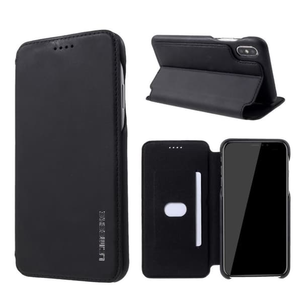 LC.IMEEKE iPhone Xs Max flip etui - Sort