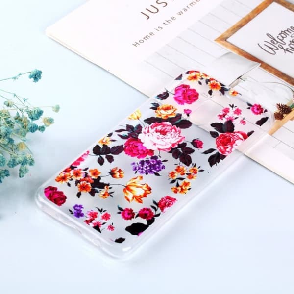 Huawei Mate 20 Lite mönstrat flexibelt fodral - Vacker Blomma