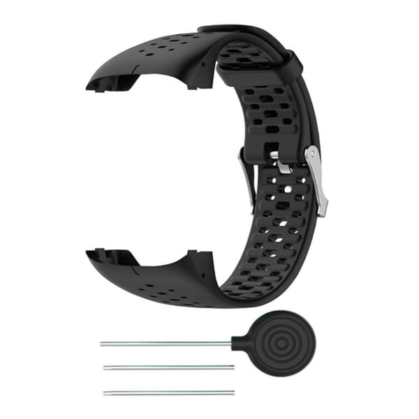 Polar M400 / M430 klockarmband silikon sport - Svart