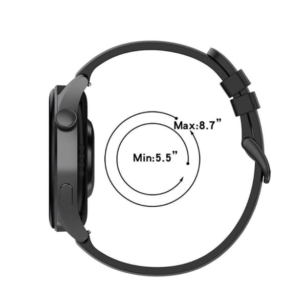 22 mm universellt enkelt klockarmband - Grön