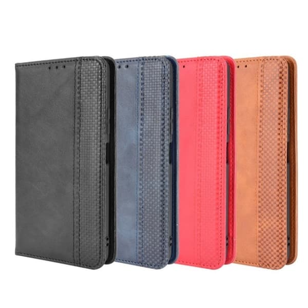 Bofink Vintage läder Xiaomi Poco X3 GT / Xiaomi Redmi Note 10 Pro fodral - Svart