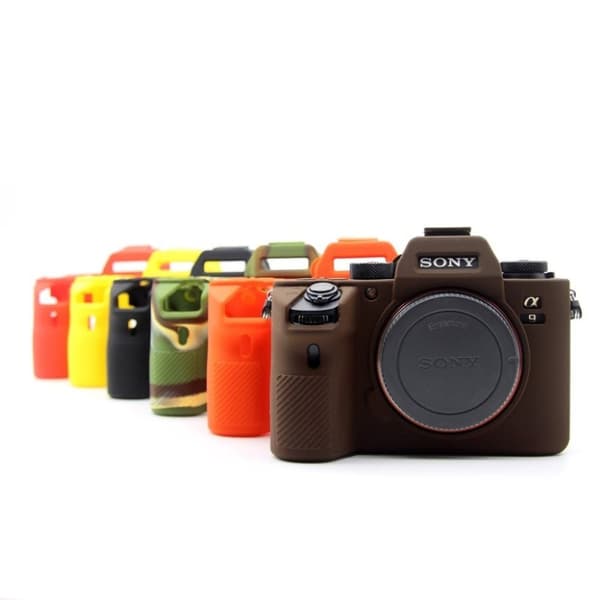 Sony Alpha A9 mjukplast fodral - Kaffe