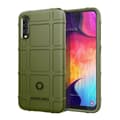 Miniatyrbillede 1 af 2: Samsung Galaxy A50 robust firkant gitter etui - Grøn