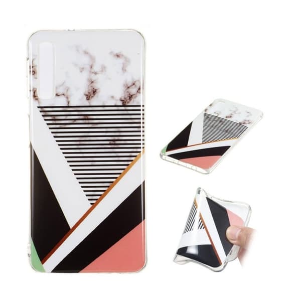 Marmormotiv Samsung Galaxy A7 (2018) skal - Stil G