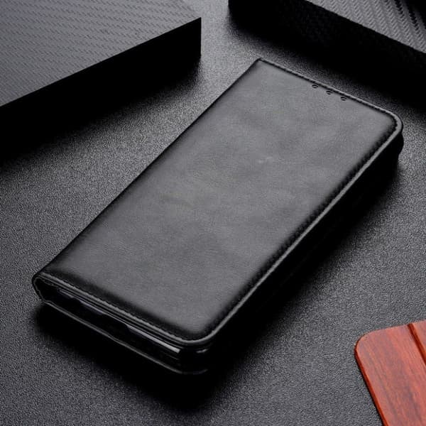 Samsung Galaxy S10 Plus split læderetui - Sort