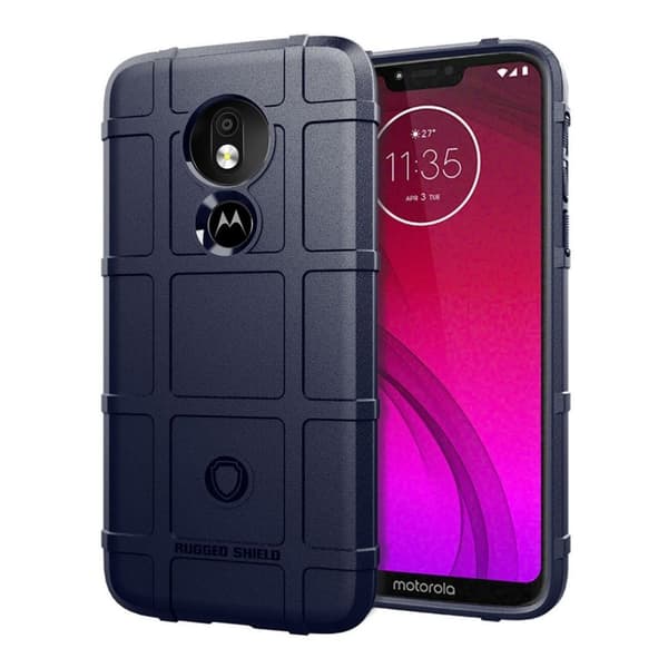 Motorola G7 Power anti-shock fodral - Blå