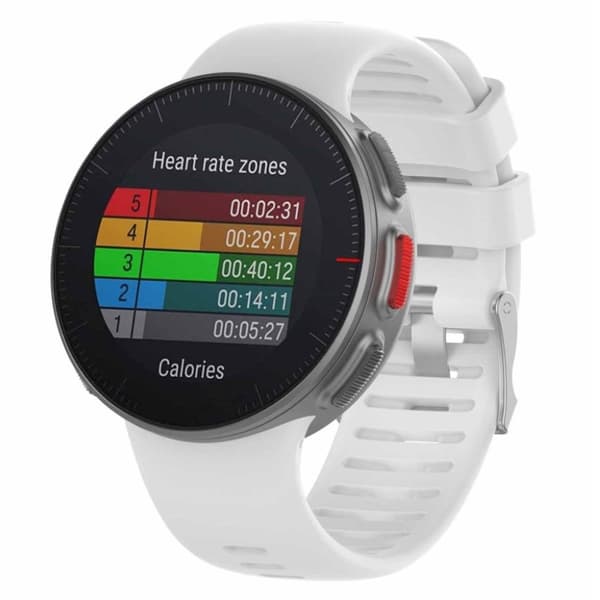 Polar Vantage V klockband av silikon - Vit