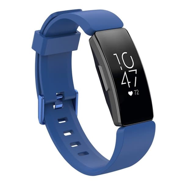 Fitbit Inspire / Inspire HR silikoneurrem - størrelse: L / mørkeblå