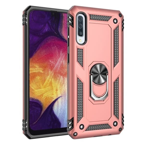 Bofink Combat Samsung Galaxy A50 cover - Rødguld
